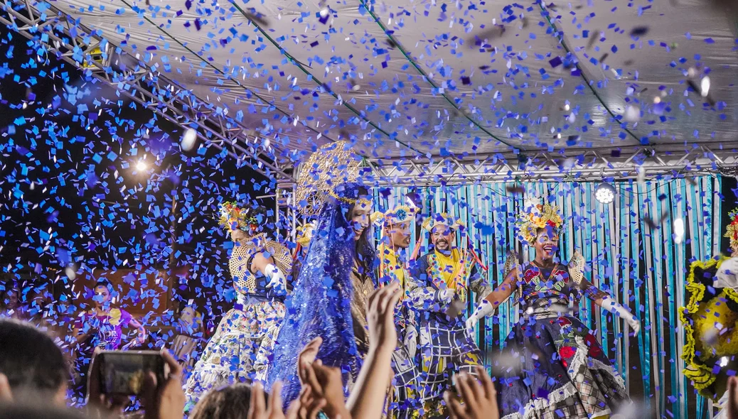 Grupo Luar do São João se apresentou na noite dessa terça-feira