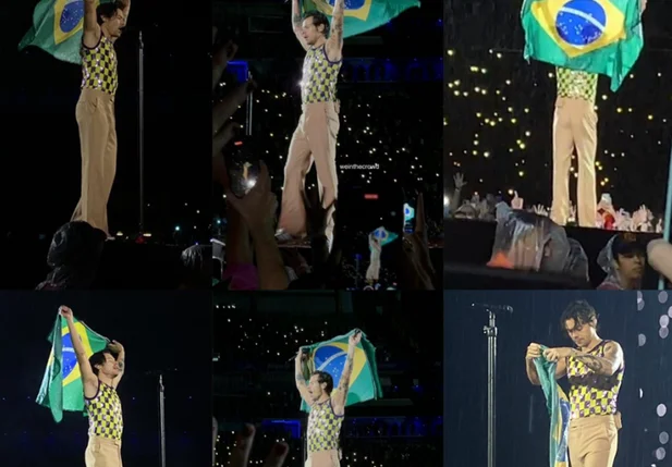 Harry Styles faz seu primeiro show no Brasil na tour Love On Tour