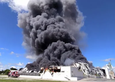 Incêndio na Havan em Vitória da Conquista na Bahia