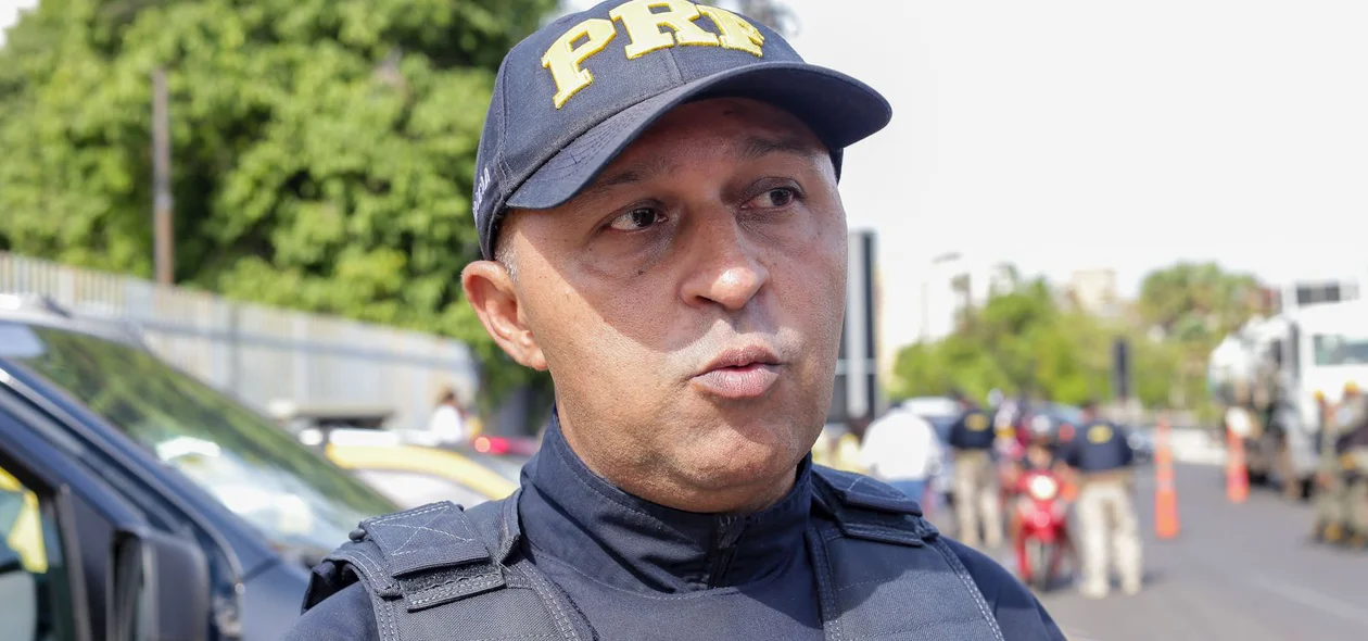 Inspetor Alexandro, chefe de do Núcleo de Segurança Viária