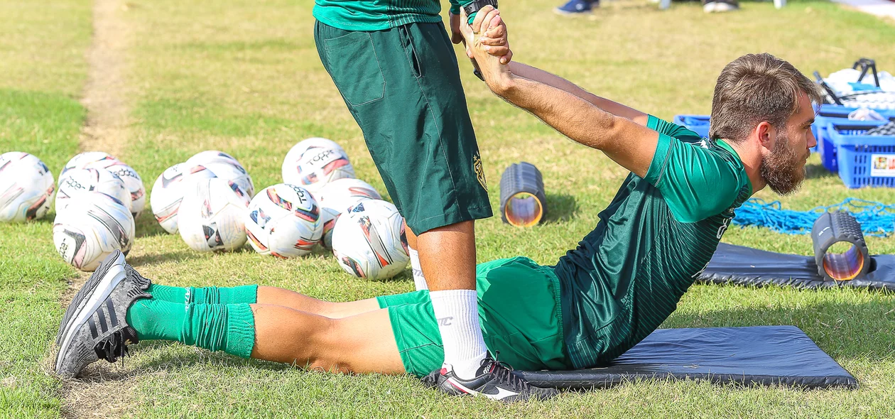Jogador em recuperação