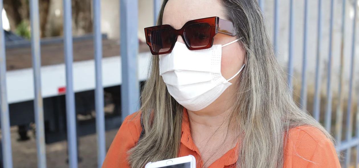 Katiuscia Souza, responsável pelo programa Vida no Trânsito de Piripiri
