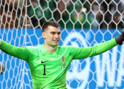 Livakovic comemora após classificação nos pênaltis