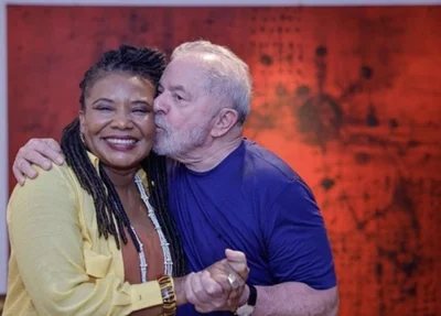 Margareth Menezes e Lula