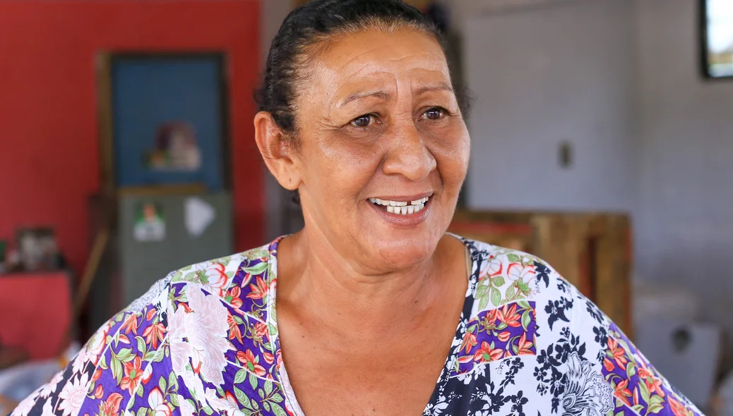 Maria das Dores, moradora