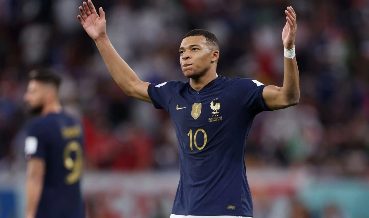 Mbappé, atacante da seleção francesa