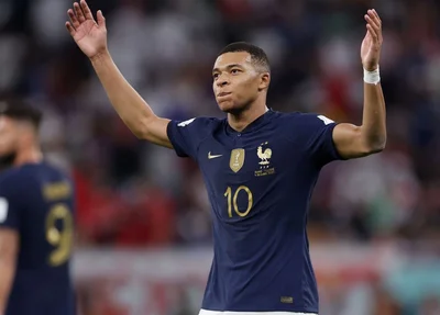 Mbappé, atacante da seleção francesa