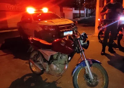 Moto apreendida em Jaicós