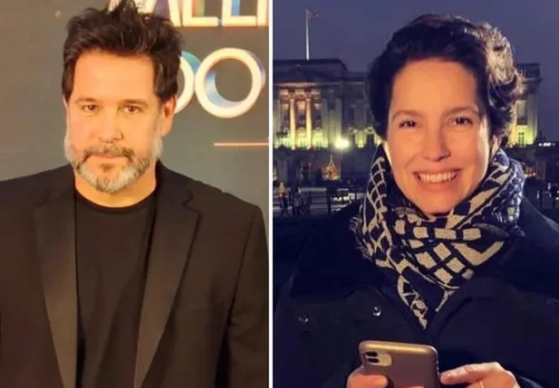 Murilo Benício e Cecília Malan