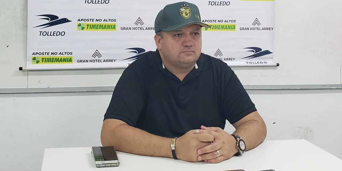 Newton Filho, executivo de futebol do Altos
