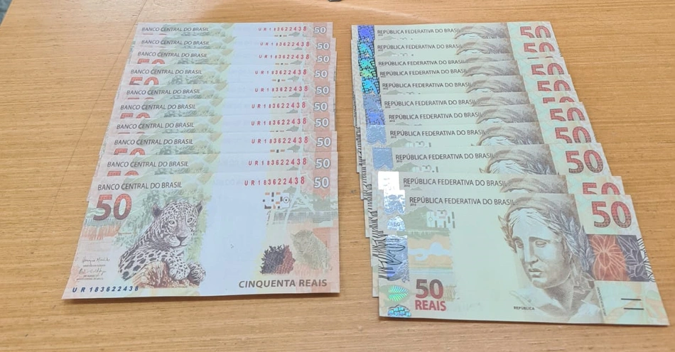 Notas falsificadas