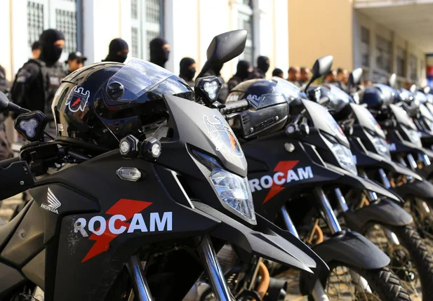 Novas viaturas da Ronda Ostensiva com Apoio de Motocicletas (ROCAM)