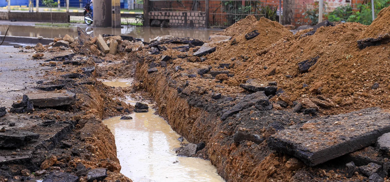 Obra deve ser concluída em três dias