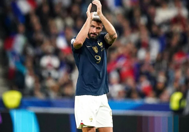 Olivier Giroud não marcou na Copa de 2018