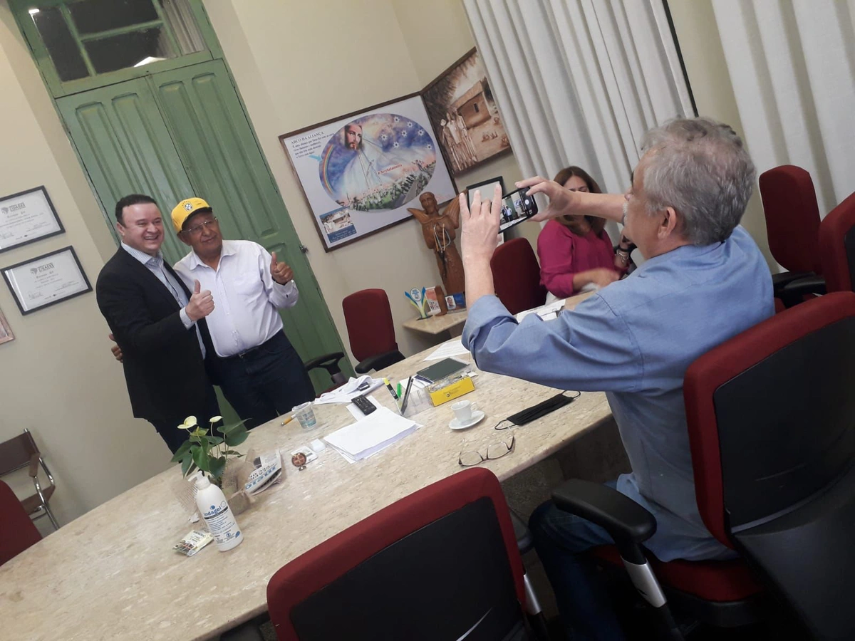 Paulo Márcio e Dr. Pessoa