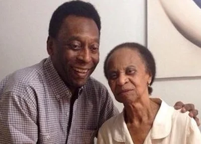 Pelé e sua mãe, Dona Celeste