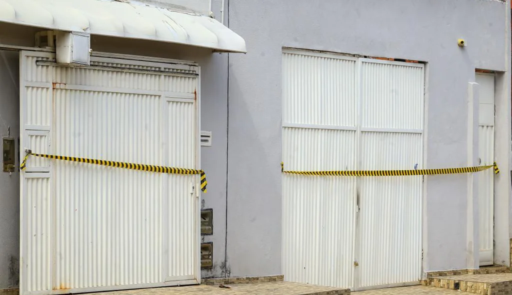 Polícia Civil isolou a residência