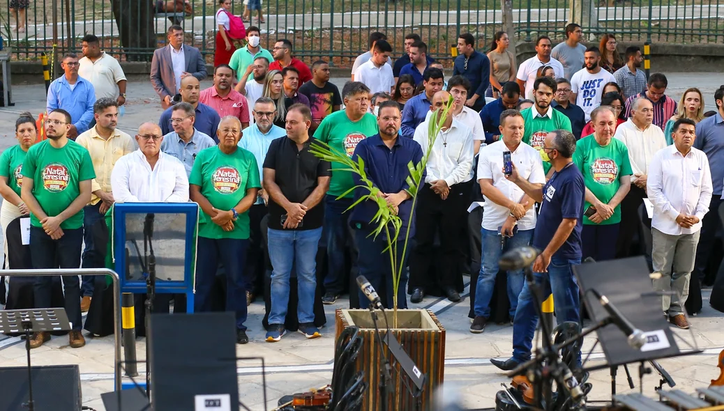 Prefeito Dr. Pessoa e demais autoridades