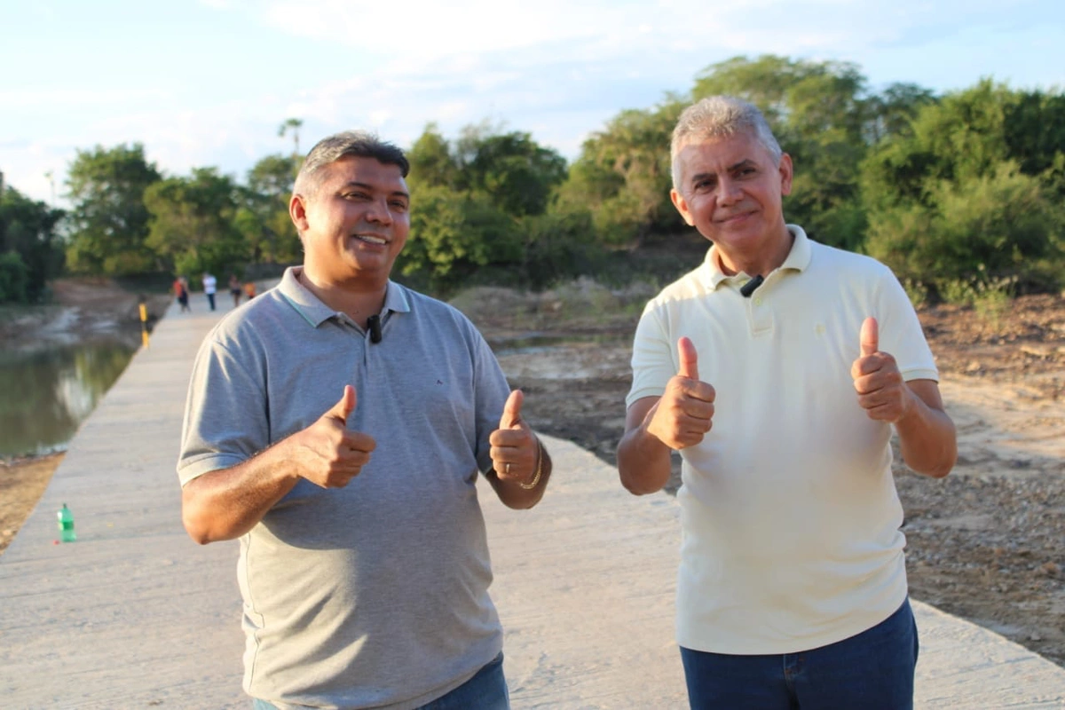 Prefeito Zé Henrique  e Paulo Martins