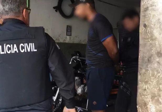 Preso durante operação da Polícia Civil