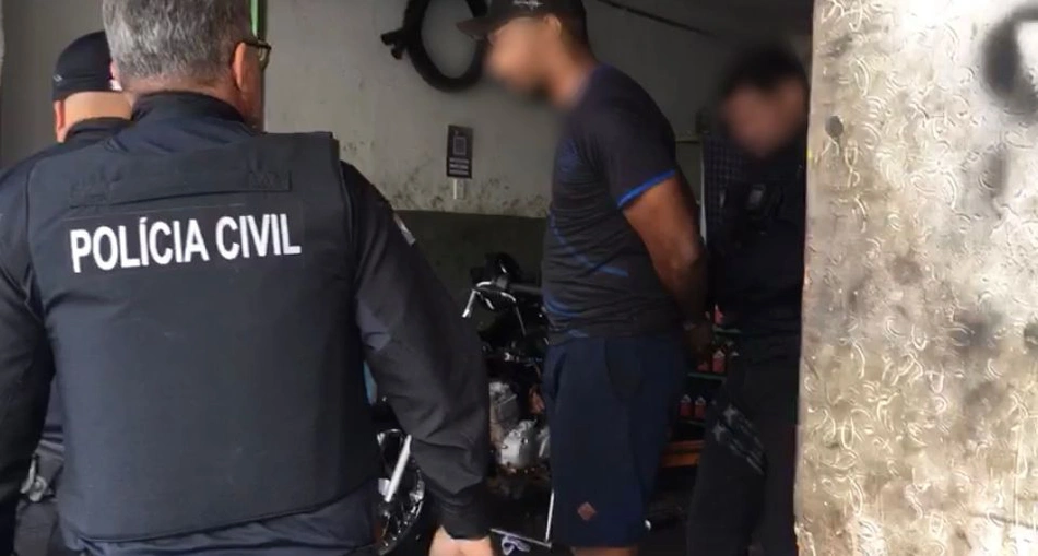 Preso durante operação da Polícia Civil