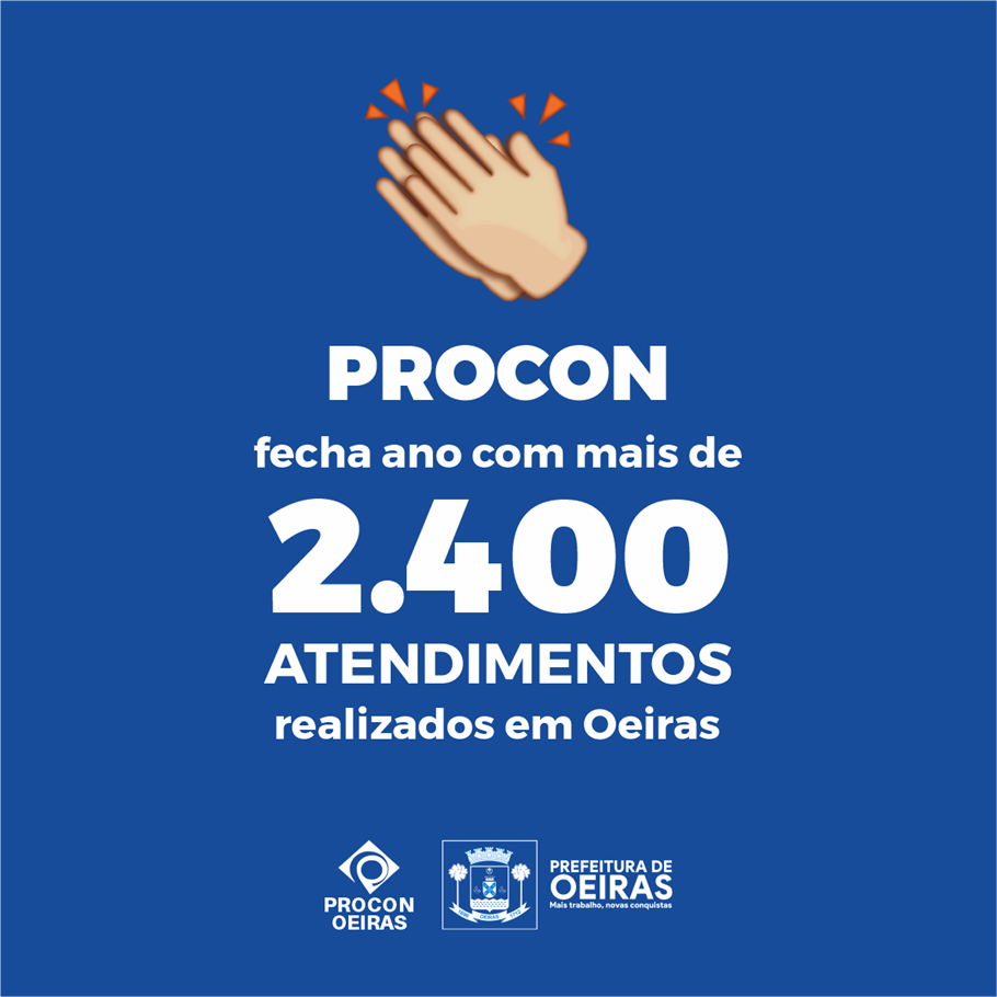 Procon Oeiras realiza mais de 2 mil atendimentos