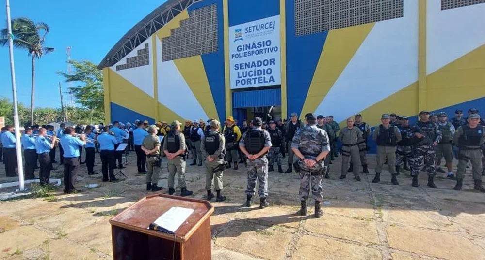 Reforço policial presente no Litoral do Piauí
