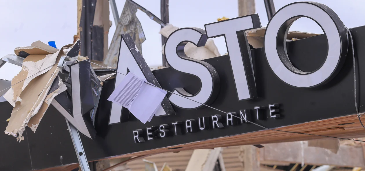 Restaurante Vasto explodiu