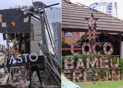 Restaurantes Vasto e Coco Bambu após explosão