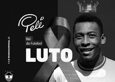 River presta homenagem a Pelé