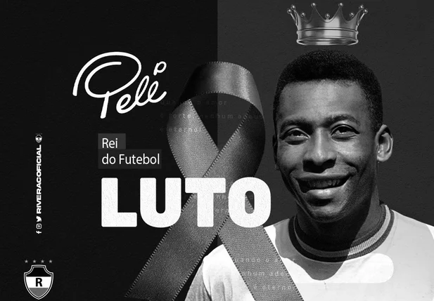 River presta homenagem a Pelé