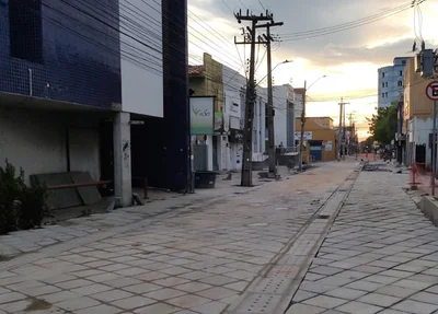 Ruas revitalizadas do centro de Teresina