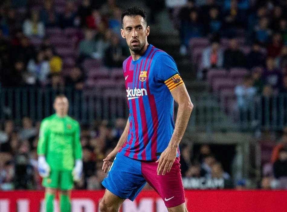Sergio Busquets atualmente joga no Barcelona