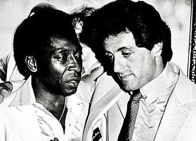 Stallone e Pelé