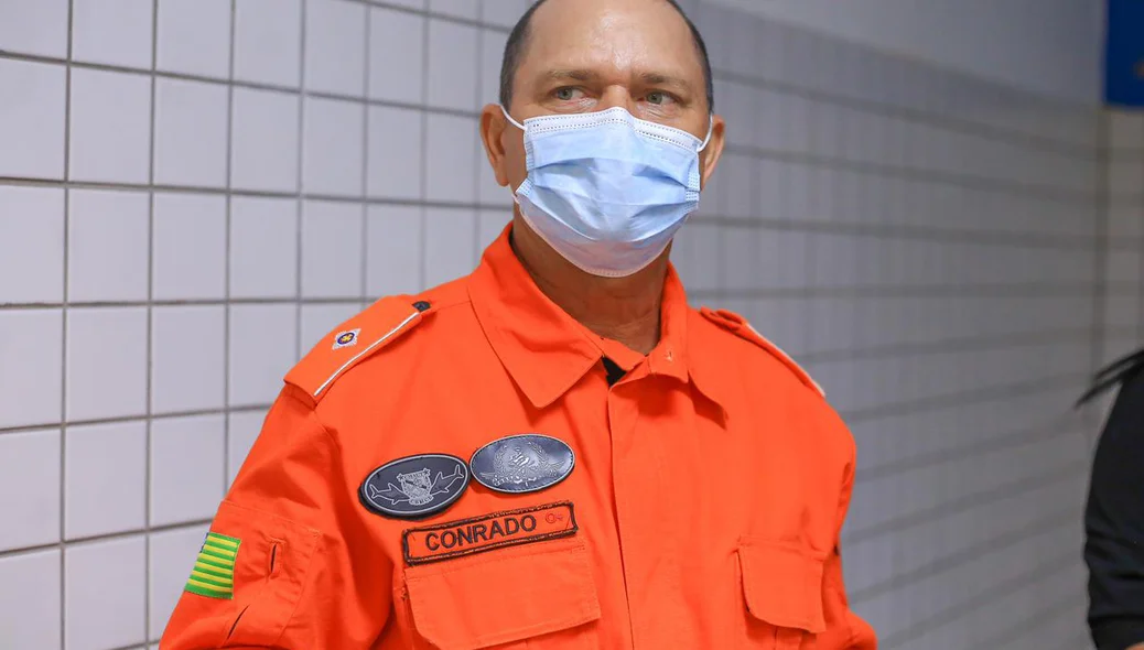 Subtenente do Corpo de Bombeiros de Parnaíba, Edivan Conrado