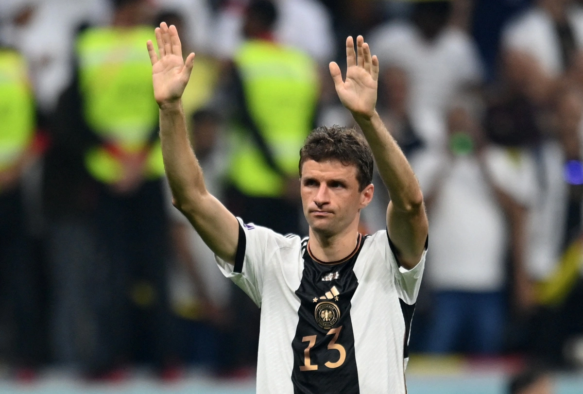 Thomas Muller fez seu último jogo com a camisa da seleção alemã