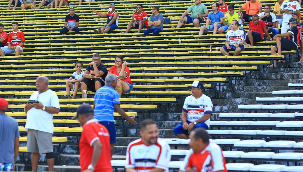 Torcida compareceu ao estádio