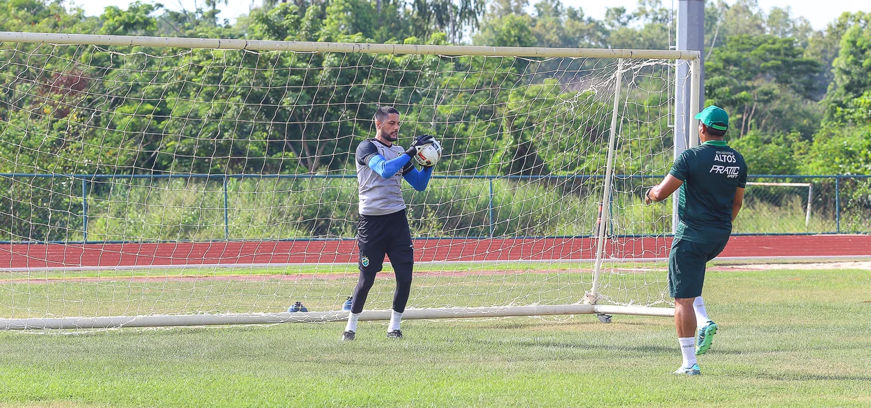 Trabalho com os goleiros