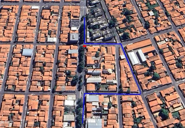 Trecho da Avenida Joaquim Nelson que deve ser interditado