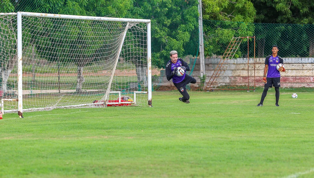 Treinamento de goleiro