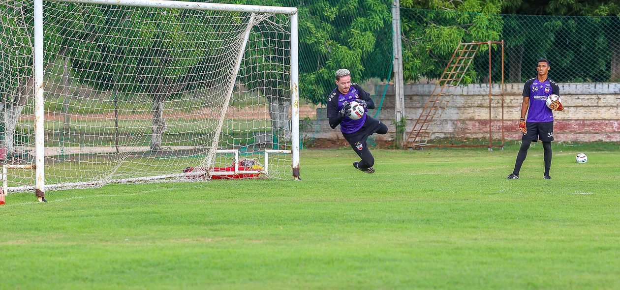 Treinamento de goleiro