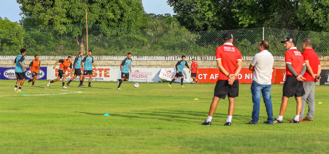 Treino aconteceu no River