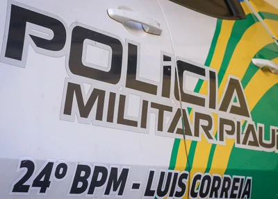 Viatura do 24º Batalhão da PM de Luís Correia