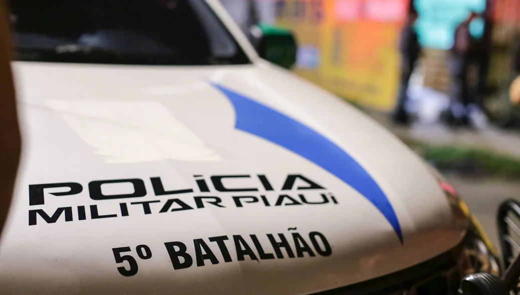 Viatura do 5º Batalhão da PM