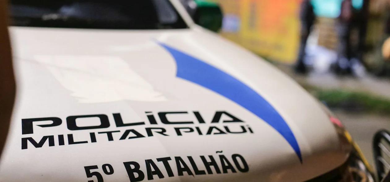 Viatura do 5º Batalhão da PM