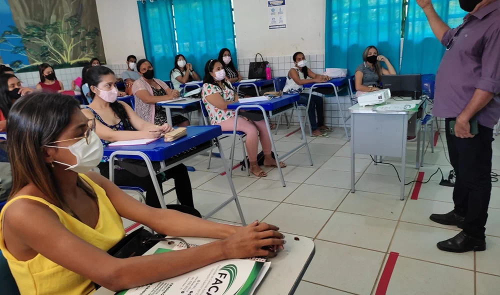A Prefeitura de Nossa Senhora de Nazaré promoveu os cursos