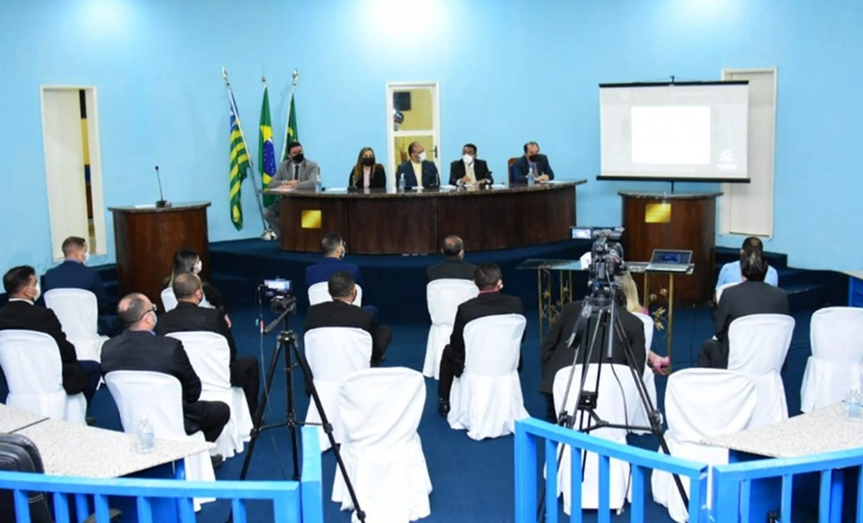 Abertura do ano legislativo na Câmara Municipal de Vereadores de Floriano