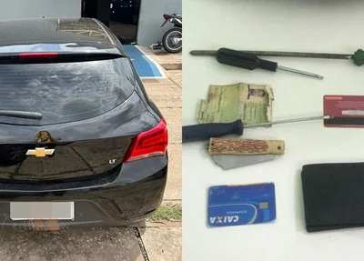 Acusado tentava arrombar um Onix quando foi preso em Teresina