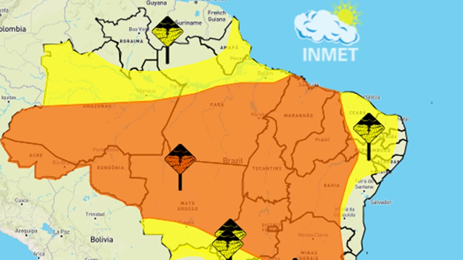 Alerta em todo o Piauí