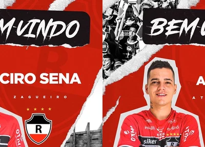 Andrey e Ciro foram anunciados pelo River